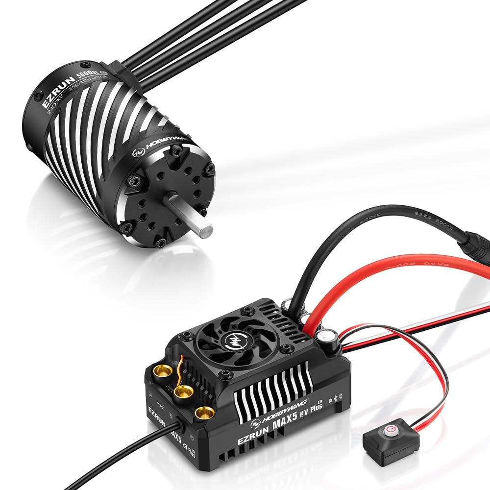 Amazon.com: HOBBYWING Combo MAX5 HV Plus G2 + 5690SL 2400KV G2